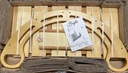 Bujak drewniany z poduszką , bujaczek i poduszka 120 cm