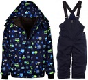 KOMBINEZON ZIMOWY j-342G DWUCZĘŚCIOWY POLAR r. 116