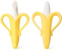 Прорезыватель-банан, зубная щетка для тренировки прорезывания зубов.