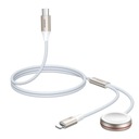 2w1 Kabel Lightning do iPhone i ładowarka indukcyjna do Apple Watch USB-C