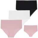 ЖЕНСКИЕ ТРУСИКИ С ВЫСОКОЙ ПОСАДКОЙ, 3 ПАРКИ, ИЗ ПРОСТОГО КРУЖЕВА MORAJ, РАЗМЕР. XL