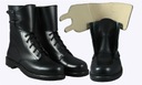 Черные офицерские военные ботинки, размер 46.