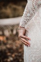 Strieborný oceľový náramok elegantný so zirkónmi zirkóny svadobné kryštáliky Celková dĺžka 19 cm