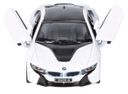Автомобиль BMW Белый Металл Модель Goki Car