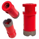 КОРОНКА ДЛЯ КЕРАМИЧЕСКИХ СТОЛОВ 25 ММ M14 АЛМАЗНАЯ КЕРАМИЧЕСКАЯ ГЛАЗУРЬ