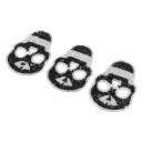 БЛИСК ЧЕРНЫЕ NASZYWKI Z КАРКАС 3 ШТ. DIY SZYCIE RHINESTONE ZELAZNE DEKORACJE  фото 5