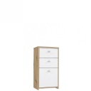 БЕСТ КОМОД Комод - дуб ремесленный/белый SQNK211-C804 FORTE