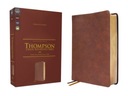 Nkjv, Thompson Chain-Reference Bible, Leathersoft, Brown, Red Letter, Comfo