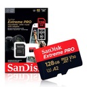 Карта памяти Micro SD SANDISK EXTREME PRO 128 ГБ 200/90 МБ