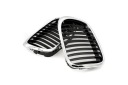 GRILLE GRILLES 66SKV160 SEULE MOULURE NOIR CHROME BMW 5 E39 51132497261photo 13