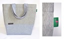 TORBA SHOPPER ŚNIADANIÓWKA GREY BLUE COOLFLAMINGO Materiał dominujący poliester