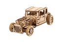 Автомобиль Hot Rod Furious Mouse Ugears 3D модель
