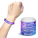 БЕЛЫЕ БРАЛЕТЫ TYVEK С ПОЛНОЦВЕТНОЙ ПЕЧАТЬЮ ДЛЯ МЕРОПРИЯТИЙ