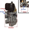 КАРБЮРАТОР SUZUKI KATANA 50 MORINI HONDA X8R KYMCO СУПЕР 9 VITALITY SYM JET 2T  (16054634749) фото min 4