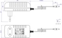 Блок питания 9В 1,5А 13Вт для ARDUINO ROUTER BIKE плагин EB1309 MW