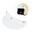 VINTAGE SNAP ШЛЕМ МОТОЦИКЛЕТНЫЙ VISOR PEAK UV SUNSHIELD PROTECTOR WHITE2  фото 5
