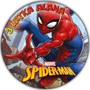 Вафельный торт «Человек-паук» + надпись