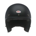 CASCO PARA MOTOCICLETA ABIERTO BELL CUSTOM 500 SOLID - NEGRO MATE CASCO M 