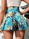 SHEIN KOLOROWA SPÓDNICO-SPODENKI PASEK M 546 K70