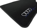КИЛИМКИ ВЕЛЮРОВІ AUDI 80 B3 (1986-1991) ЧОРНІ - 4X AUDI EDITION GRANATOWE  (17753101546) фото min 6
