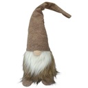 Рождественская ФИГУРКА САНТА, коричневая