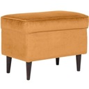 Podnóżek Ron Velvet Curry Bluvel 68 Wenge Salon