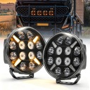 HEADLIGHT DALEKOSIEZNY COMPLETE LED ZE SWIATLAMI POZYCYJNYMI 4PC  photo 6