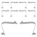 10 ШТ. ЗОНТ С ПРУЖИННЫМ ЗАЖИМОМ И ПРУЖИННЫМ СТОЙКОЙ ДЛЯ ТЕНТА