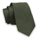 Оливковый мужской галстук Elegant Herring -Angelo di Monti- 5 см, однотонный