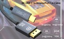 КАБЕЛЬ USB C — DISPLAYPORT 1.4 ADAPTE DP 8K 4K120HZ 240HZ UHD ULTRA HD
