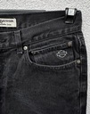 Harley Davidson USA W34 L32 vintage rovné džínsové nohavice Dominujúca farba sivá
