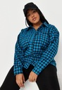 MISSGUIDED PLUS KOCKOVANÁ OVERSIZE KOŠEĽA (50) Značka Missguided