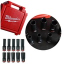 НАБОР ДЛИННЫХ УДАРНЫХ ГОЛОВОК 1/2 ДЮЙМА 10-24ММ 10 ШТ. 6 УГОЛЬНЫХ + КОРОБКА