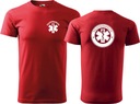 Fyzioterapeut Pánske tričko pre fyzioterapeuta s eskulapom S Kolekcia koszulka fizjoterapeuta