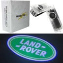 LAND ROVER 2X LAMPKA POWITALNA LED LOGO PROJEKTOR DO AUTA ŚWIATŁO HOLOGRAM
