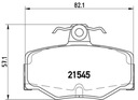 SABOTS DE FREIN DE FREIN BREMBO BRE P56024 photo 7 - milautoparts-fr.ukrlive.com