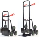WÓZEK TRANSPORTOWY SCHODOWY MAGAZYNOWY 150kg MŁYNARKA SKŁADANY