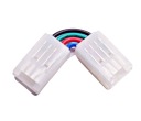 RGB LED 4PIN 10мм L 90 угловой разъем