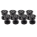 8 x НОЖКИ МЕБЕЛЬНАЯ НОЖКА РЕГУЛИРУЕМАЯ КУХОННАЯ НОЖКА ДЛЯ МЕБЕЛИ ЧЕРНАЯ H - 60 мм