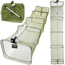 ПРЯМОУГОЛЬНАЯ РЫБАЛОЧНАЯ СЕТЬ САДЗЫК 3М 35х45СМ ПРОЖЕКТОР 7 ОБОДОВ NECO