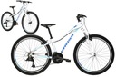 26-дюймовый горный велосипед KROSS Lea 1.0 XS с рамой 15 футов белый R24