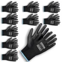 РАБОЧИЕ ПЕРЧАТКИ POLIBLACK перчатки Strong r10 10 ПАР