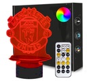 3D светодиодный ночник FC MANCHESTER UNITED USB-кабель