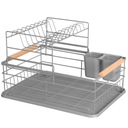 ДВУХУРОВНЕВЫЙ СУШИЛЬНЫЙ КОМОД С КАПЕЛЬНИЦЕЙ И ПОДДОНОМ