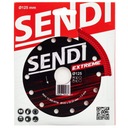 Алмазный диск для керамогранита, керамики, быстрая точность SENDI EXTREME Ø125 мм