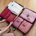Дорожный набор чемодан-органайзеров для одежды, косметики, обуви, нижнего белья х6
