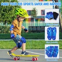 Chrániče na kolieskové korčule Skateboard Bicykel Pre Deti S Model Ochraniacze Na Rolki Deskorolkę Rower Dla Dzieci S