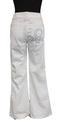 Nohavice biele džínsové zvony BENETTON 36 Veľkosť 36