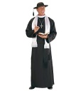 STRÓJ KSIĘDZA SUTANNA CZARNA PASTOR KSIĄDZ M