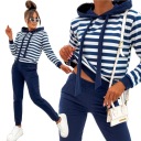 СПОРТИВНЫЙ КОМПЛЕКТ С КАПЮШОНОМ И БРЮКАМИ ИЗ ТОНКОГО ХЛОПКА, ЦВЕТА PL